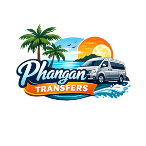 tropical transport logo design